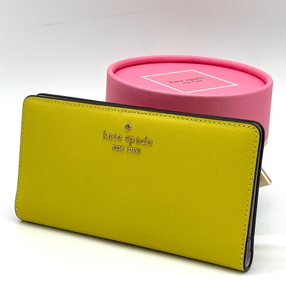 Kate Spade Madison Large Slim Bifold Wallet - Picture 3 of 7
